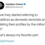 Candace Owens Instagram - Have they connected Robinhood app users to Donald Trump and the rise of white supremacy yet? Because obviously this is um... because white people are... white and Donald Trump is um... Anyways, they will have to transfer the money back to the billionaire hedge fund guys because democracy and white supremacy and all that jazz.