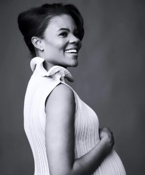 Candace Owens Instagram - I am late posting these photos (because breastfeeding is a full time job), but at 40 weeks pregnant I did this wonderful maternity shoot with the Daily Wire, as well as a long-ranging interview regarding my fears about motherhood, plus my take on the state of politics today. 

Link in bio to article. ❤️ 

Photos: Robby Klein
Make up: @richfacemakeup
Style: @natelay