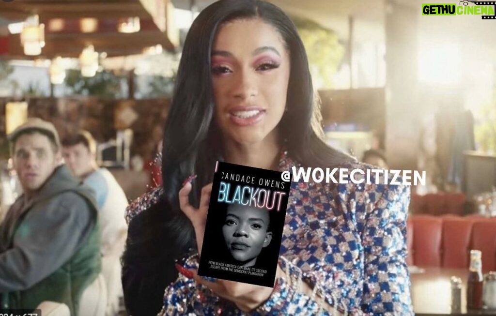 Candace Owens Instagram - “An educated WAP is the best WAP” @iamcardib dedicated her last 8 posts on Instagram to me. I turned her into a Candace Owens fan overnight. FYI— Cardi B is not showing her face in all of these posts because she is reading scripted bullet points from a piece of paper. 😂😂 Link in bio to get your copy of #BLACKOUT. Educate that WAP, today. #BLEXIT @blexitamerica