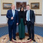 Candace Owens Instagram – The only person I love more than the man on my left, is the man on my right. ❤️🇺🇸 Is it me, or does our President look younger today than when he first took office? I’m thinking the fountain of youth might be liberal tears.
Let’s keep em’ flowing!
#KAG #MAGA #BLEXIT