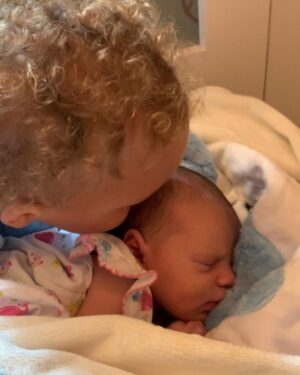 Candace Owens Instagram - Happy one week birthday to our sweet girl: 

Louise Marie Farmer 💕

Dad, Mom and Big Brother are so in love.

Thank you, God for the blessing of being a mother.