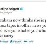 Candace Owens Instagram - SWIPE>> A teenage mom— Another teenager in a toxic relationship with a 51 year old man who was grooming her. A politician, and a 20 year old actress... Chrissy Teigen, a vile woman who Hollywood and the media who have been complicit in empowering— has a suicide fantasy for everyone. This trash human being has targeted young woman FOR YEARS who have done nothing to her other than exist. Hollywood has paraded her around as John Legend’s “hilarious non-politically correct wife.” Lindsay Lohan slit her wrists and Chrissy Teigen mocked her for it. Courtney Stodden existed and Chrissy begged her to kill herself. Sarah Palin is a conservative so Chrissy asked her to shoot herself in the face. Are suicide and self-harm hilarious to all of the brands that sponsor this abhorrent woman? What about all of you celebrities who spent the last four years crying about Trump’s mean tweets? Where are you now? @target — you routinely claim to be a store that is focused on social responsibility. Do the right thing, stand up for young woman and teenagers who are being mentally abused, and DROP @chrissyteigen.