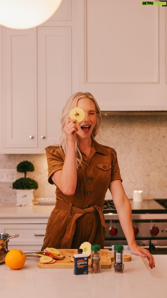 Candice King Instagram - Pumpkin patch… or apple picking… the toughest choice for Falloholics 🍁 New Episode of DYBTE up on my @youtube page NOW 👩‍🍳 baking up some Pumpkin Spice Maple Glazed cookies just in time for a Halloween party (link up 🔝)