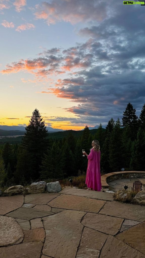 Candice King Instagram - August sipped away like a bottle of wine 🍷 🎣 🏔️ Whitefish, Montana