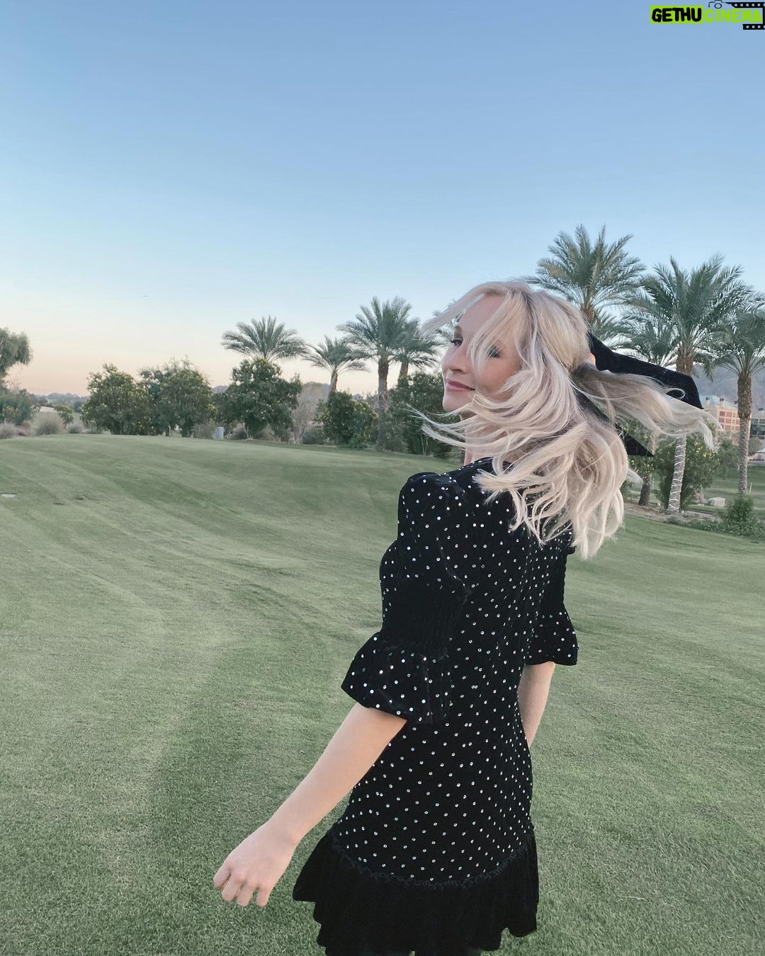 Candice King Instagram - When Wednesday Adams is in her Brigitte Bardot phase and heads to Palm Springs for the weekend 🌴 🕶️🐈⬛