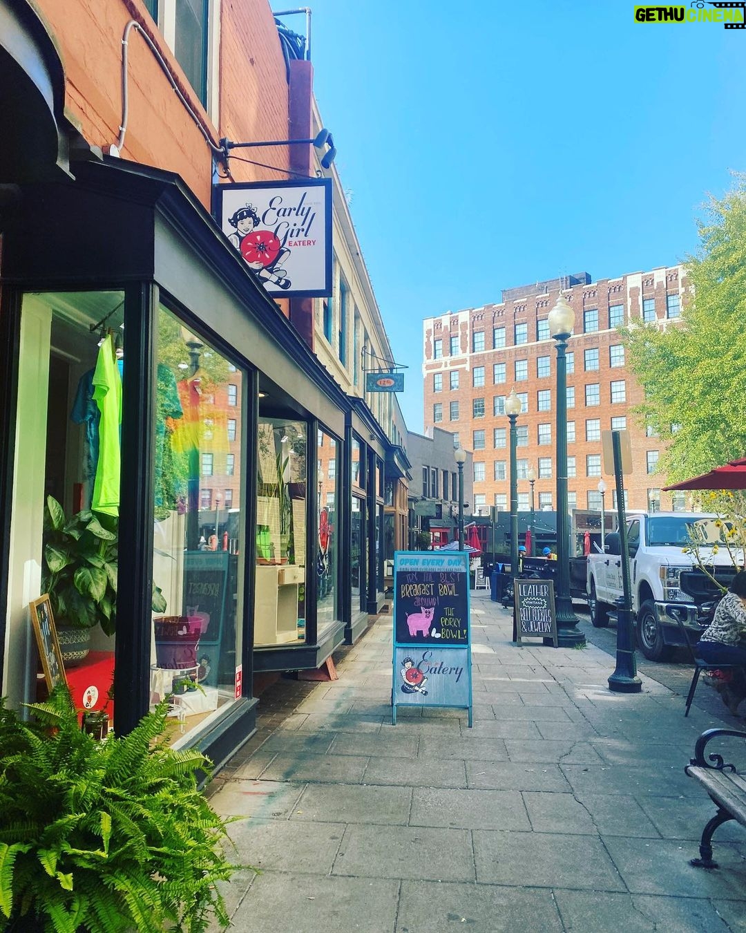 Candice King Instagram - Board games and breweries and pickle ball and rapid falls and other Asheville things of late 📸 Downtown Asheville