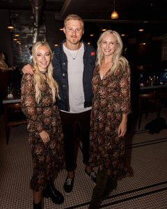 Candice King Instagram - What a beautiful evening celebrating @paige ‘s store opening here in Nashville! I now have an extra reason to pop over to 12 South 😜 Thank you @paigeageller & @paige for planning such a lovely dinner and for getting this momma out in a dress on a school night 🥃 👢 🍁 Met so many new friends and neighbors (and may have even been reunited with long lost siblings I never knew I had 😂 *see last photo) #paige Nashville, Tennessee