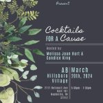 Candice King Instagram - Mark your calendars ✨ @march_fourth_ presents Cocktails for a Cause Hosted by @melissajoanhart & @candiceking 🖤🫶🖤🫶🖤 📸 @iamjohnjo For more information and tickets (link in stories) https://fundraise.givesmart.com/form/PcYHYA?vid=146jq3 Anzie Blue
