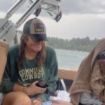 Candice King Instagram - A week ago I came home from the adventure of my dreams ✨ My parents introduced me to the magic that Montana holds many years ago. Ever since, I’ve always hoped for the chance to bring friends along for the journey of experiencing the brilliance of the big sky. We fly fished, we hiked, we sunsetted, stargazed, and made a meal out of every meal ♥️ the best week ever with @cadlymack @aishatyler @julieplec @annaliese_levy @raychill76 #larryandmary #wewantthebestTbone #arewegonnacapsize #dowehaveenoughwine #30klmhike #huckleberries #bringthebearspray 𝓗𝓮𝓪𝓿𝓮𝓷.
