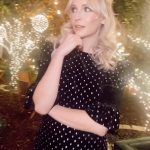 Candice King Instagram - Dear Santa, I can explain… ✨ glam by @ashleydonovan & @haileyadickeshair 🥂 tights by @saintsass & a dress repeat by my fave @thevampireswife ✨