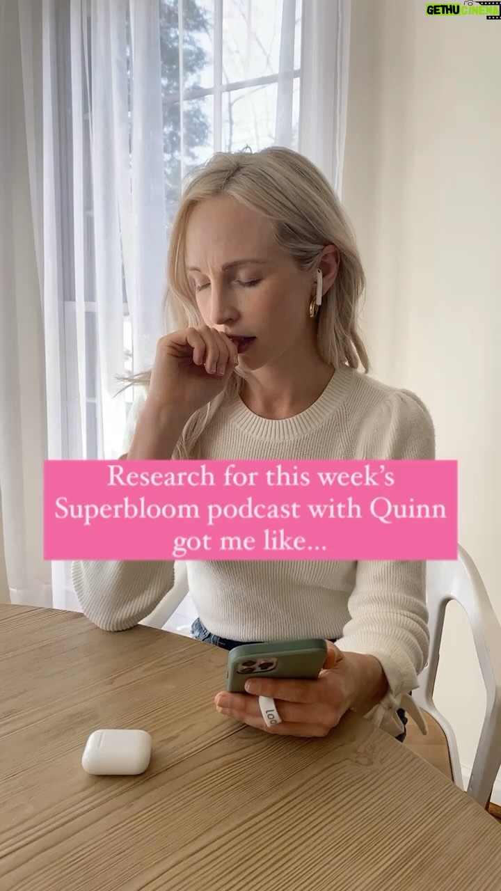 Candice King Instagram - Loved talking with @carospiegel of @tryquinn ! Interview on @asuperbloompod out now 🎙️ Link up 🔝 #asuperbloompodcast