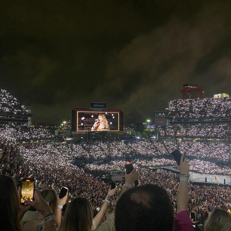 Candice King Instagram - TSwift 📸 dump 🌧️ Will definitely go down in the books as an unforgettable night with @emilydsaylor & @wcweaver. A Four hour weather delay (and every canned cocktail we brought in our to go cooler… and then maybe some of the canned cocktails our driver surprised us with) later… and the show went on! So much running, so much dancing, and even more singing all in the warm spring midnight rain ☔️ Nashville, Tennessee