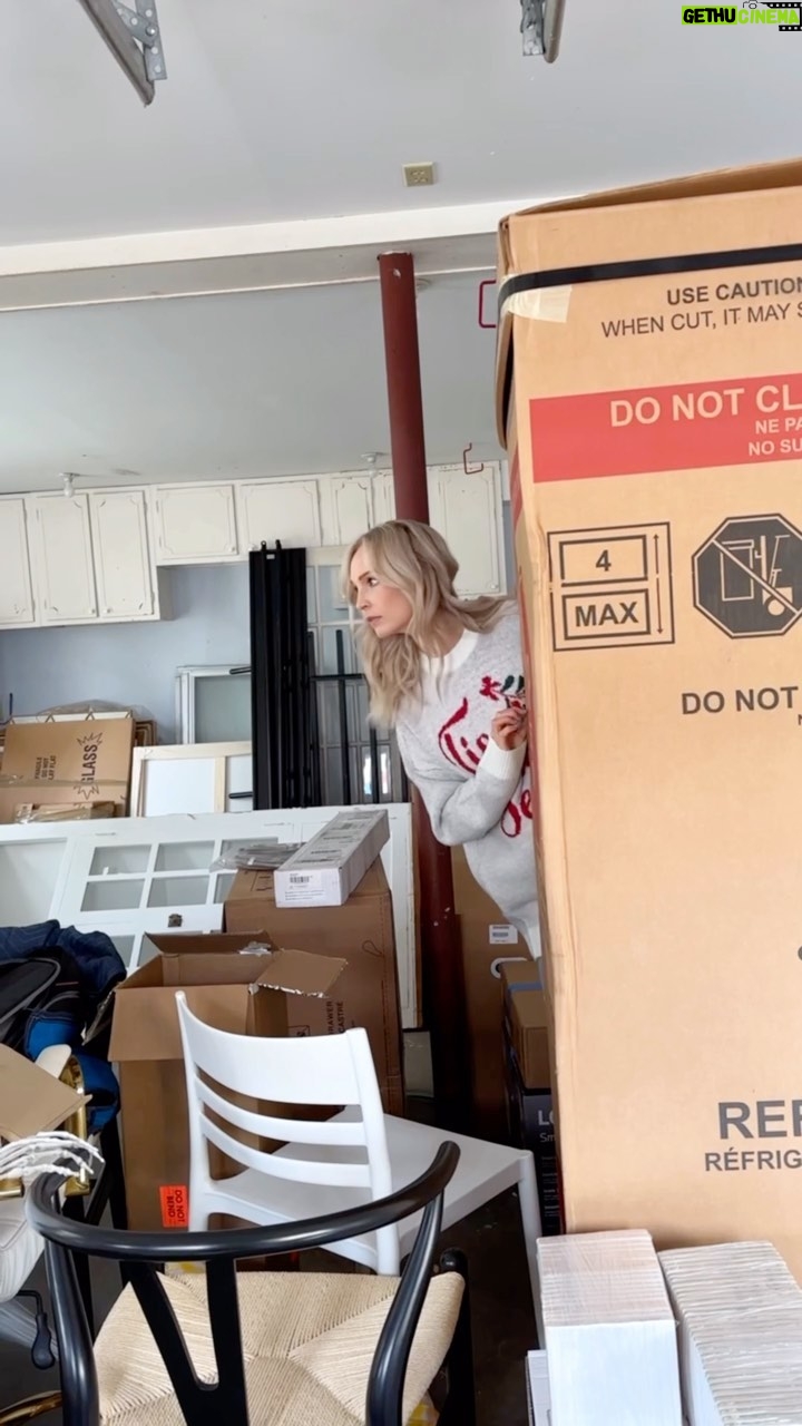 Candice King Instagram - Anyone else always forget where Elf on the Shelf is “hiding”? 🙄 #tisthedamnseason (also gotta love living in a home Reno during the holidays) (and holiday sweater that I’m wearing for the next 25 days is courtesy of @showmeyourmumu )