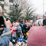 Candice King Instagram - Thank you to Tennesseans United for Gun Safety for inviting me to speak yesterday. It was powerful to see so many people show up from all over the state, united in our pleas for common sense gun reform. It was an honor to stand beside my fellow speakers…a Pastor, a child, a mother who lost her son to gun violence, a student, a survivor, and a Pediatric Doctor… all coming together for common sense gun reform. I began my speech by saying that the first time I’d ever been to any state Capitol Building was on March 30th, 2023. I often talk to people who want to get involved but don’t know how. Or people who are nervous because they don’t want to sound silly by asking questions. Who don’t know where to park by the Capitol Building. Or even what to do when you get there. A year ago I was one of those people. Luckily there are incredible community members who will have your back. Local organizations who will invite you in. Capitol security guards who will point you in the right direction if you’re lost. Fellow concerned citizens who will help you navigate the Capitol website so you can read up on, and understand, the bills that are being voted on. Sitting in the gallery of my state Capitol and watching my local elected officials vote on bills that would directly affect my community and my family has forever changed me. We all get involved when we can and how we can. Just remember your vote matters. Your voice matters. So use it. If you live here in Tennessee and want to know how you can participate and learn, follow @riseshinetn . ( 📸 Photo 1: @raydipietro 📸 Photo 2-7 & 9: @malloryholcomb ) Tennessee State Capitol