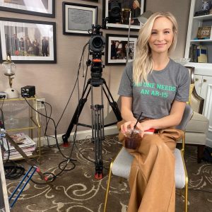 Candice King Instagram - Thank you @march_fourth_ and @senatormartinheinrich for bringing together such an impactful roundtable conversation to discuss the Gas-Operated Semi-Automatic Firearms Exclusion Act (GOSAFE) Act. Thank you @our_aftermath_ for inviting me to sit down in conversation with Jansen Young and Garnell Whitfield. Jansen and Garnell, I’m in awe of your strength and ability to keep sharing your stories and remind us all that the pain for survivors of a mass shooting, and of the families who’ve lost loved ones to a mass shooting, doesn’t just move on when the news cycle moves on. Countless lives are changed forever. Thank you @kittybrandtner for welcoming me into the world of lobbying and for setting the space for discussion that welcomes facts, statistics, bipartisanship, and vulnerability. To the my fellow TN mommas ♥️ ( @melissajoanhart @marykjoyce @mbalexander ) your voices are powerful. Your stories are powerful. Your hearts are beautiful. I’m honored to have been in those rooms alongside you. I’ll see ya back at our state capitol 😉

My “why?” is simple. Hi. My name is Candice King. I live in Nashville Tn. I’m a mother who’s terrified for my children’s lives. I’m scared of that pit feeling I get on random days when I drop my kids off at their schools. I’m worried about what these active shooter drills are doing to the mental health of our kids. I’m terrified every time I see another headline about another school shooting. Another mass shooting. More lives lost. More lives changed forever. More days spent wondering, “At this rate, is it just a matter of time?”
I’m angry. So angry. Angry at the inaction of our elected officials. Prioritizing a political party over an epidemic. An epidemic that has become the #1 killer of our children in the United States of America. 
We don’t have to live like this. I refuse to live like this. Please visit @march_fourth_  to learn about the GOSAFE Act and to learn how YOU can get involved 🇺🇸