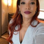 Candice Patton Instagram - lately 👩🏾‍🦰+ today’s fun little recreation of baby Iris from the pilot