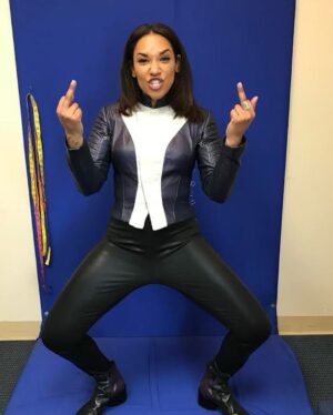Candice Patton Instagram - mrs incredible lite 
 #theflash s7 finale tonight. 

(Last one: fk yeah let’s go fight some bad guys!)