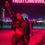 Candice Patton Instagram - 🎢🎡🎟 neon carnival 🧚🏾 Coachella