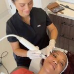 Candice Patton Instagram - Super happy to be back in LA! It’s been tooo long @drghavami ! Was so happy to get in and try the Potenza laser (Radio frequency + micro needling) to rejuvenate my skin, boost my collagen, target my dark spots and tighten the skin! Just the TLC my skin needed after a long shooting season! 😘 I was red for the rest of the day but fairly painless tbh! 🍅😌 Beverly Hills, California
