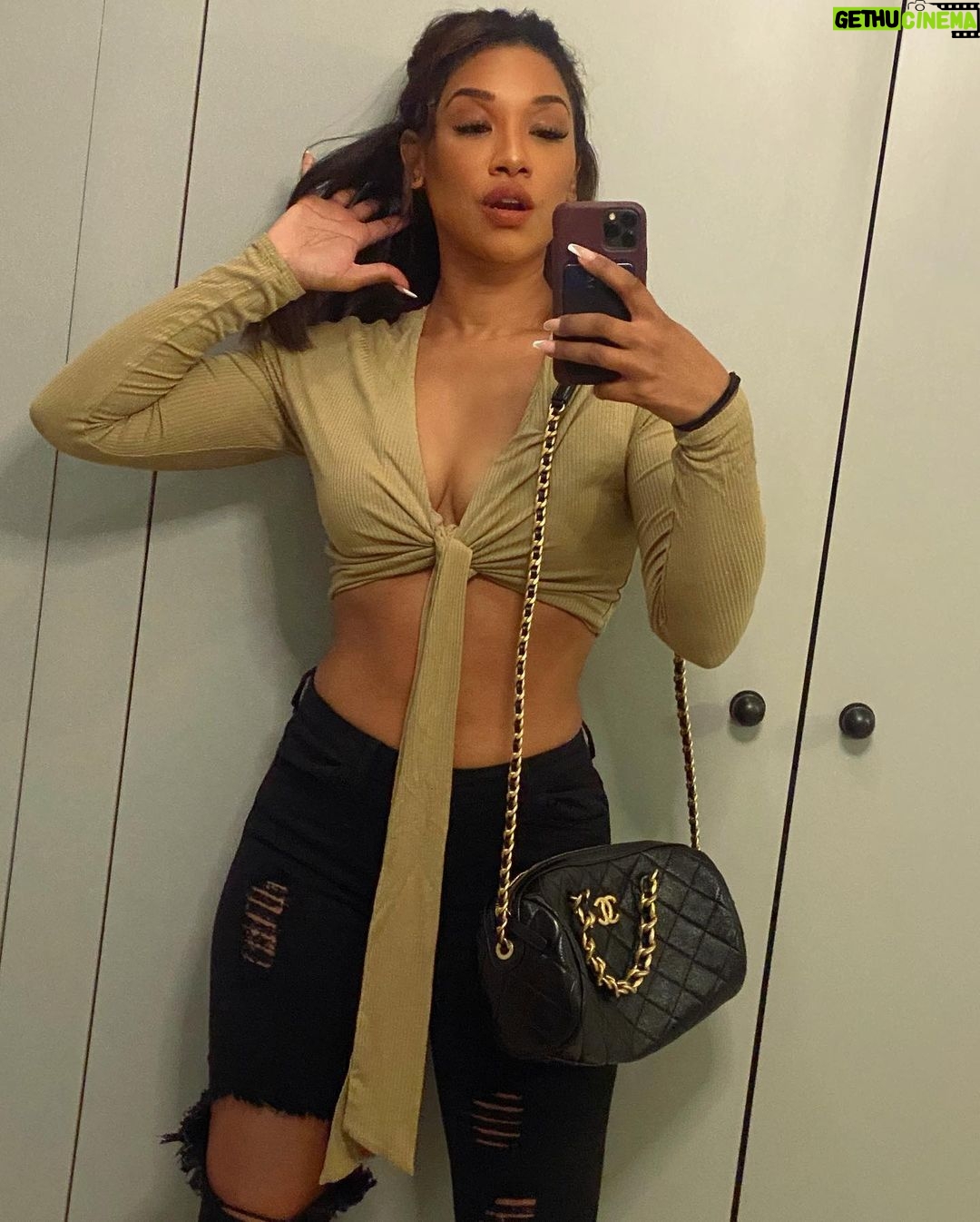 Candice Patton Instagram - dice game 🎲 Los Angeles, California