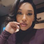 Candice Patton Instagram - bored on the set and I’m on the set bored.