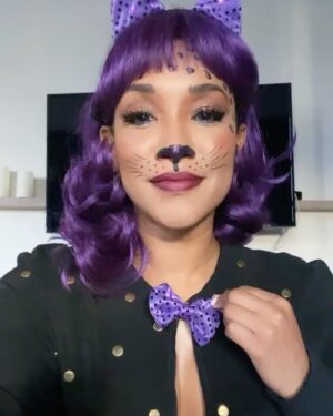 Candice Patton Instagram - 💜🔮🎃
Bewitched.