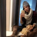 Candice Patton Instagram - Happy 4th Birthday to my best best friend🐶 and best travel companion. ✈️ My constant in a not so stable life. Can’t imagine my life without you Zoë. ❤️🎉
