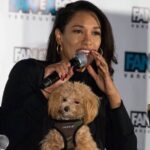 Candice Patton Instagram - Happy 4th Birthday to my best best friend🐶 and best travel companion. ✈️ My constant in a not so stable life. Can’t imagine my life without you Zoë. ❤️🎉
