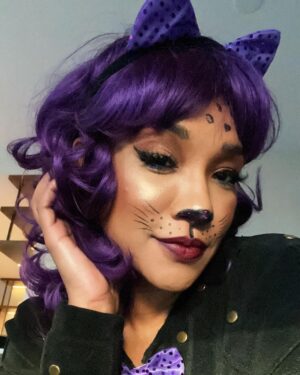Candice Patton Instagram - 💜🔮🎃
Bewitched.