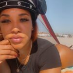 Candice Patton Instagram - beach bum. 🏖 grateful for the sun ☀️ Los Angeles, California