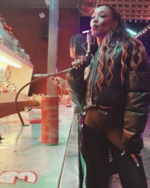 Candice Patton Instagram - 🎢🎡🎟 neon carnival 🧚🏾