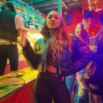 Candice Patton Instagram - 🎢🎡🎟 neon carnival 🧚🏾 Coachella