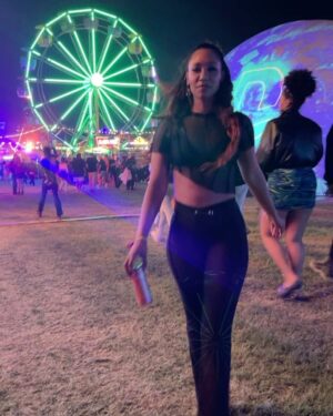 Candice Patton Instagram - 🎢🎡🎟 neon carnival 🧚🏾