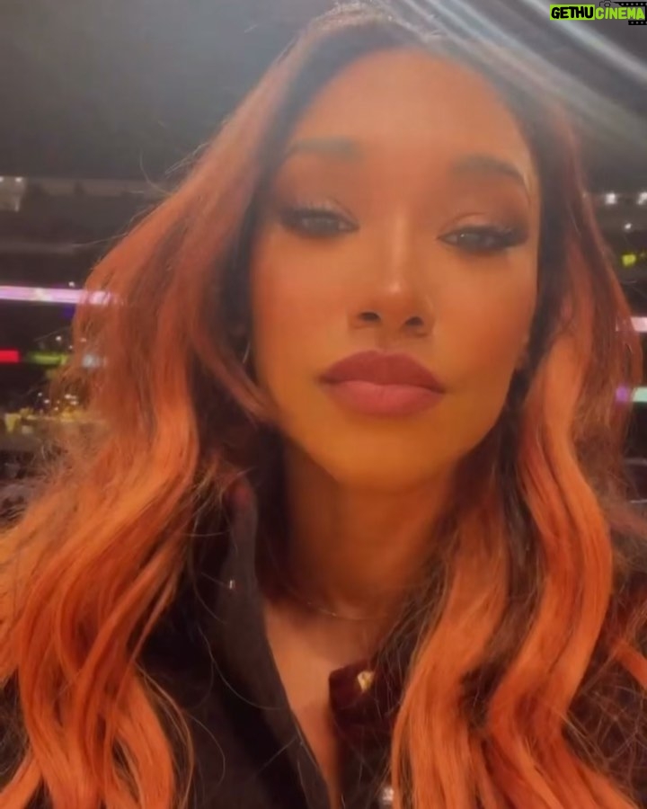 Candice Patton Instagram - Iris’s evil twin 😈 Crypto.com Arena