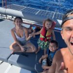 Carlos PenaVega Instagram – A perfect day on the water with the fam :) SWIPE -> to see Kingston living his best life 😂