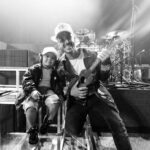 Carlos PenaVega Instagram – My little mini me wanted to dress like daddy all day :) Thanks Columbus, OH for an epic show!! You guys were LOUD!! #cantgetenoughtour