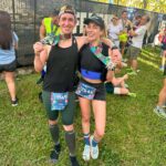Carmen Aub Instagram - Amo las tradiciones y ellos me inspiran… 1:54🏅🏃🏼‍♀️ #miamihalfmarathon