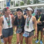 Carmen Aub Instagram - Amo las tradiciones y ellos me inspiran… 1:54🏅🏃🏼‍♀️ #miamihalfmarathon