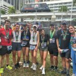 Carmen Aub Instagram - Amo las tradiciones y ellos me inspiran… 1:54🏅🏃🏼‍♀️ #miamihalfmarathon