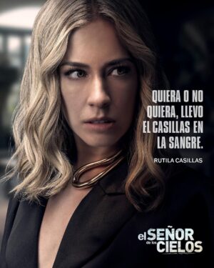 Carmen Aub Instagram - De tal palo, tal Casillas 🔥 Comenta con tu frase favorita de estos personajes si ya estás listo para volver a verlos. #ElSeñorDeLosCielos #ESDLC9