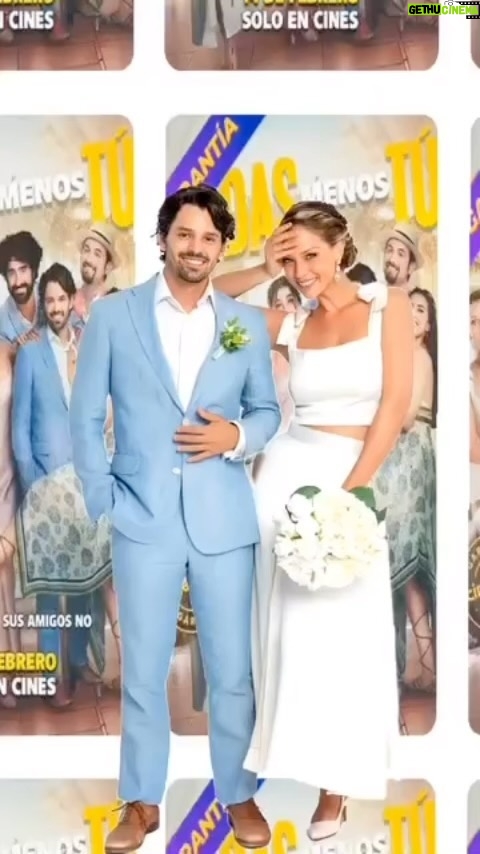 Carolina Miranda Instagram - Feliz San Valentín ❤️💫 y que mejor manera de festejarlo que ir al cine a ver #TodasMenosTu porque a veces nos caga el amor y la novia…👰🏼♀️💔 Les dejo este post para leer que les pareció la peli aquí 🤩❤️👇🎬🍿 México