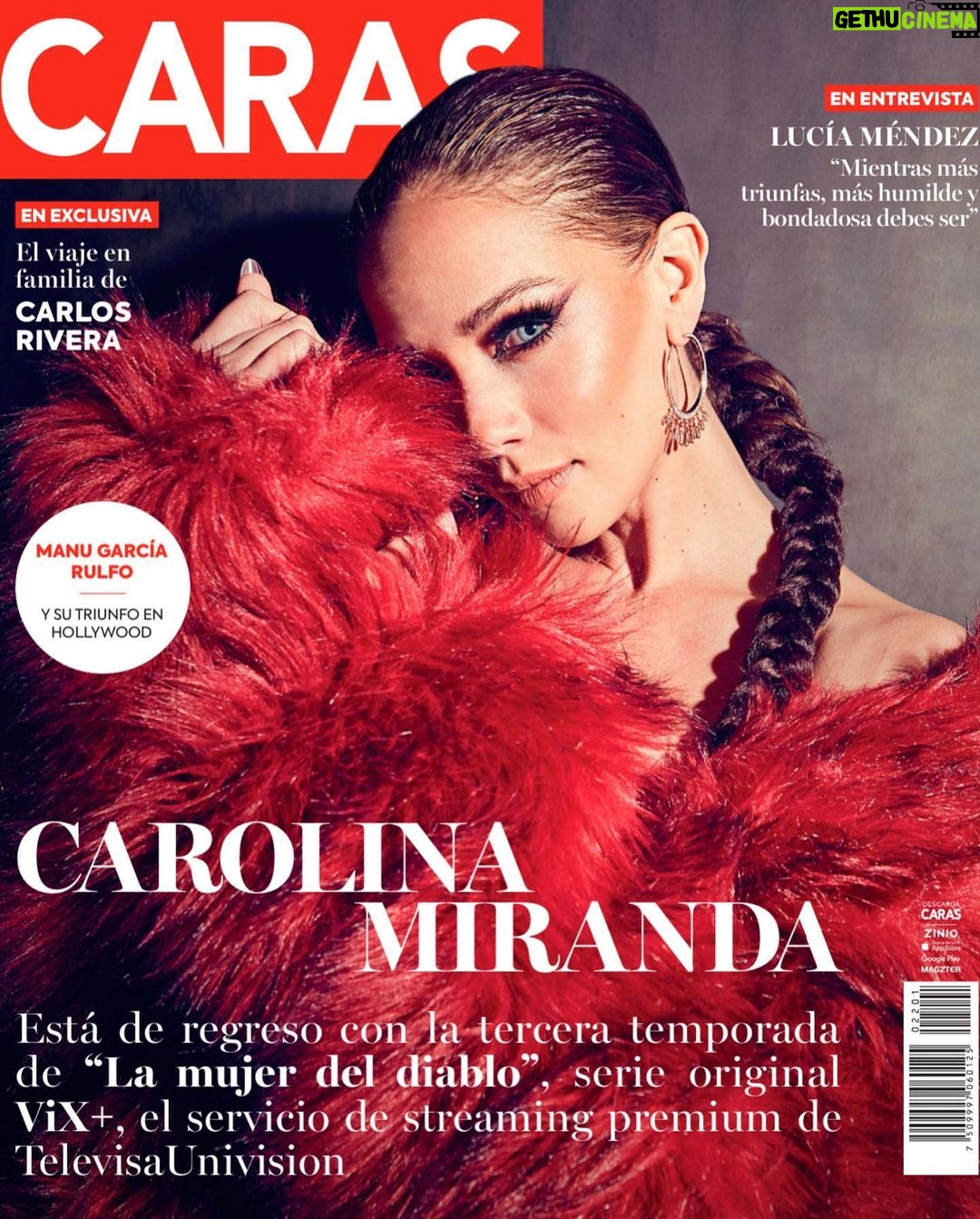 Carolina Miranda Instagram - 🚨🔥 Hola 2023 🔥🚨 Gracias @carasmexico por la portada,la plática y la conexión ❤️ de mis entrevistas favoritas y que hermoso empezar el año con ustedes !!! Por @joalferez Fotografo @khrisarm Maquillaje @delarosamakeup Peinado @izmael_padilla Stylist @daniloosalazar Locación @cachava_mx Manager @prensa_danna Tremendo equipo !!!! 🤩🙌