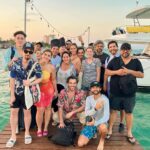Carolina Miranda Instagram – Y de pronto te encuentras a un equipo hermoso en todos los sentidos y no te queda más que agradecer la fortuna de trabajar así 🤩🙌❤️🎬🍿 terminamos y estoy ansiosa porque vean este gran trabajo de todos!!! Te quiero @prensadanna por siempre tomarme en cuenta para todo 🥰🙌 Tulum