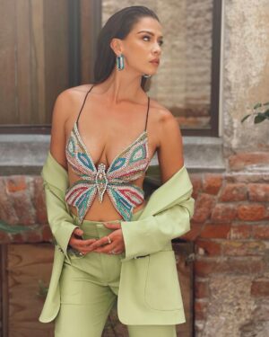 Carolina Miranda Instagram - A la vida,GANAS. 🔥🌪✨🙌
A los sueños,ALAS. 💚🦋🫦🧚‍♀️