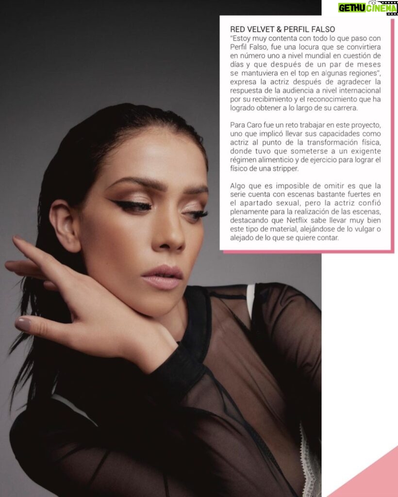 Carolina Miranda Instagram - Es un honor para mi ser la primer mujer en esta revista @infactmag gracias por darnos espacio,voz y reconocimiento!!! ❤🔥💫 Que siga llegando tanta luz como sea posible en este camino 🙌🎬
