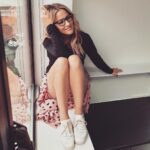 Caroline Flack Instagram - All in a days work 👓