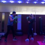 Caroline Flack Instagram - So you wanna be a boxer ... @bradleysimmonds 👊🏼