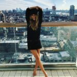 Caroline Flack Instagram - Happy 📸 by @ciarahaidar Williamsburg