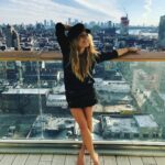 Caroline Flack Instagram - Happy 📸 by @ciarahaidar Williamsburg