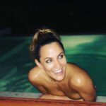 Caroline Flack Instagram - Night swimming Ko Samui